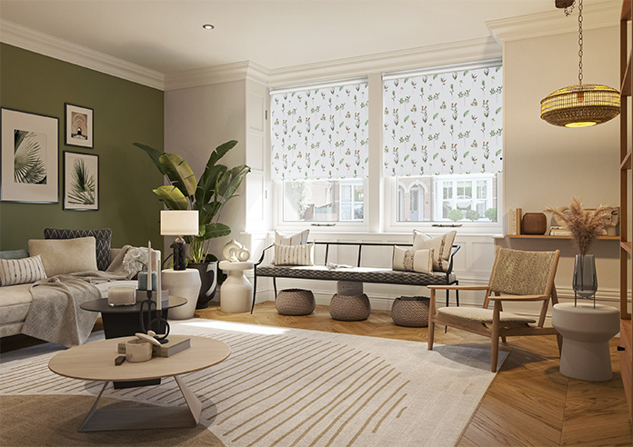 Herb Garden, Nutmeg - Twist&Fit Roller Blind - Image 7